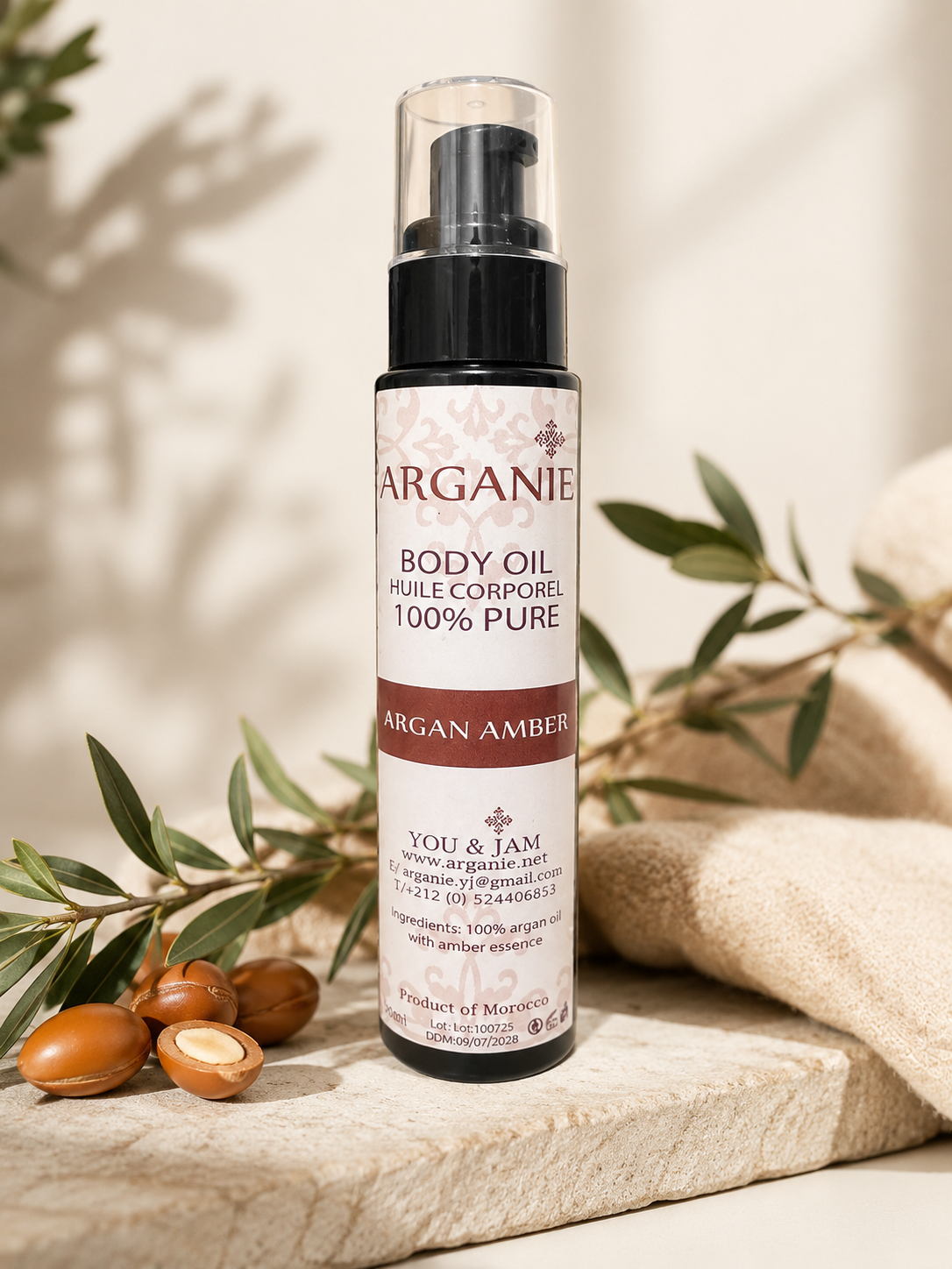 Bodyoil Argan Amber